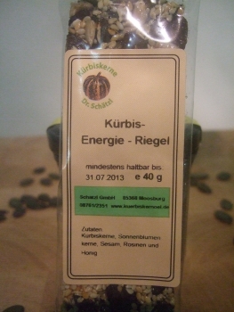 Kürbis-Energie-Riegel